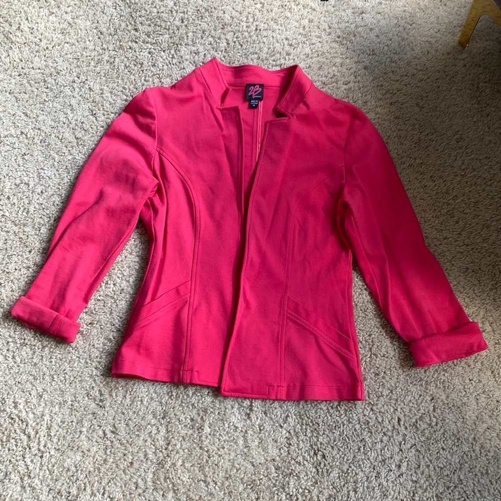2B BEBE PINK BLAZER